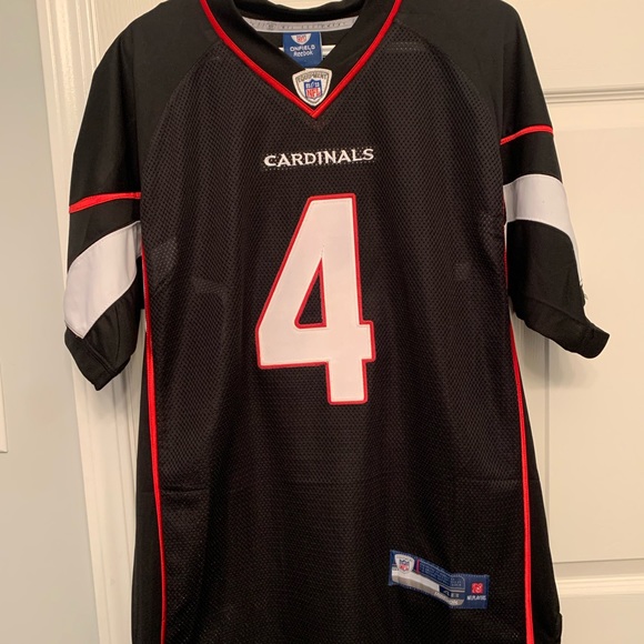 Arizona Cardinals Black Reebok Jersey - #4 KOLB - Picture 2 of 6